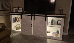 Barn Style Entertainment Center